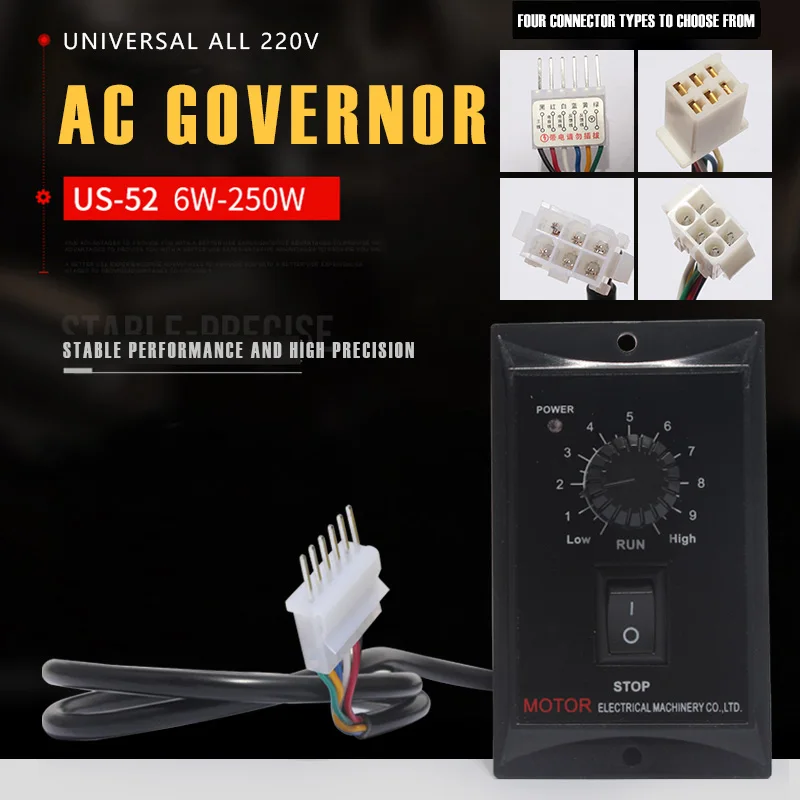 1 шт., регулятор скорости двигателя переменного тока, 400 Вт, 220 В, 50 Гц, 60 Гц