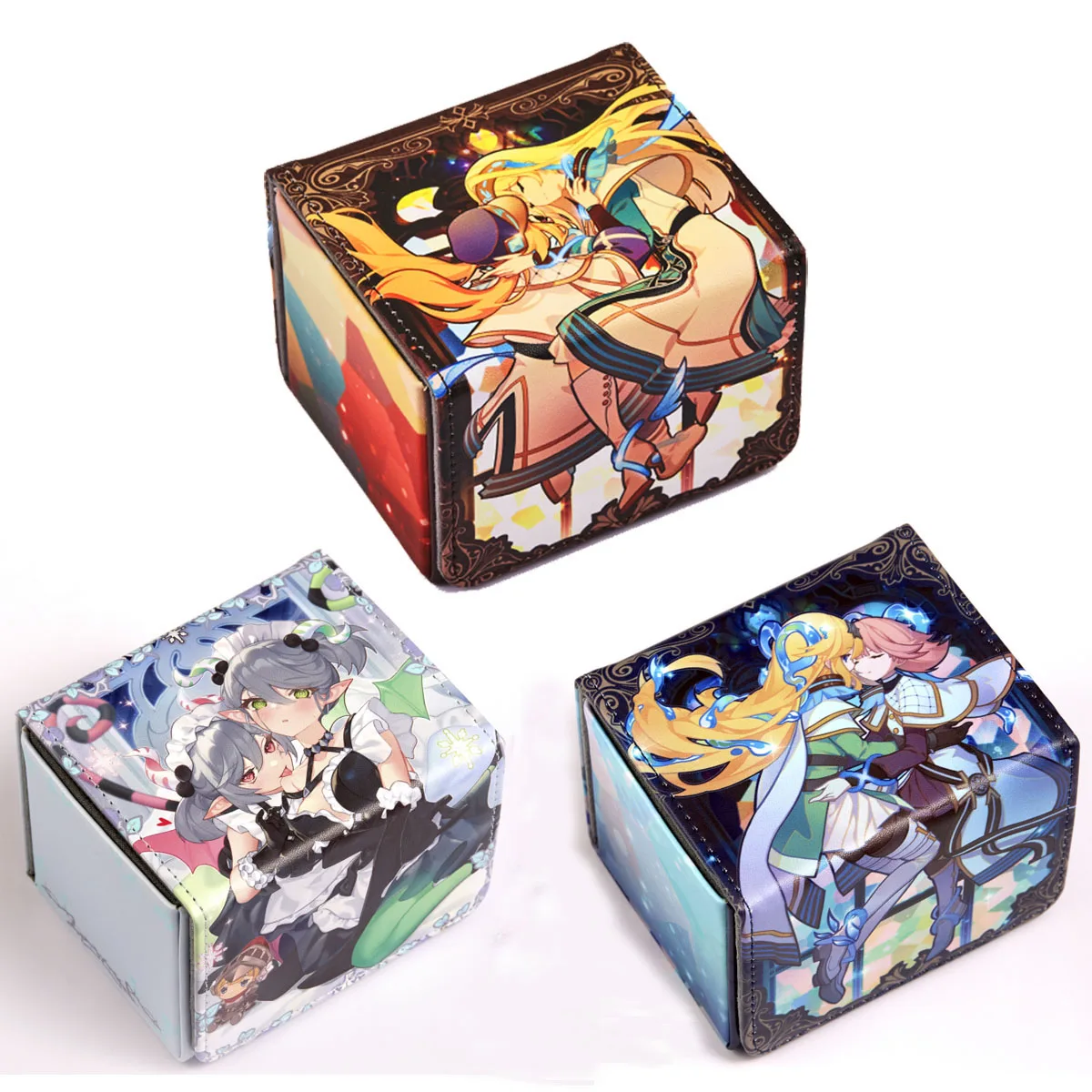 Ю-Ги-о! Женская коробка для хранения, Аниме игра Yugioh Arianna Exorsister, защита для косплея, Женская Коллекционная коробка 100 +