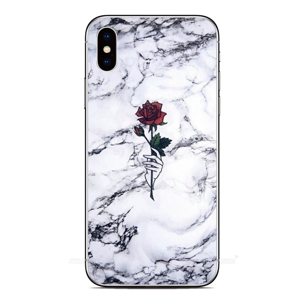 Чехол Flower Marble для UMIDIGI G100 G9A G9C G9T G9 G6 5G Note 90 90C 90A G3 G5 A16 A15 A13 Pro Max Nothing Phone 2A 1 2 Cover