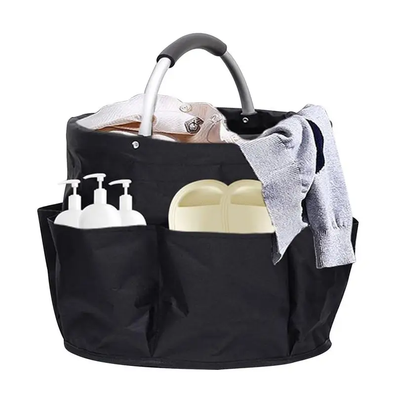 

Садовая корзина для инструментов, складная садовая сумка-ведро, круглые корзины для хранения, для хранения садовых инструментов, электроин...