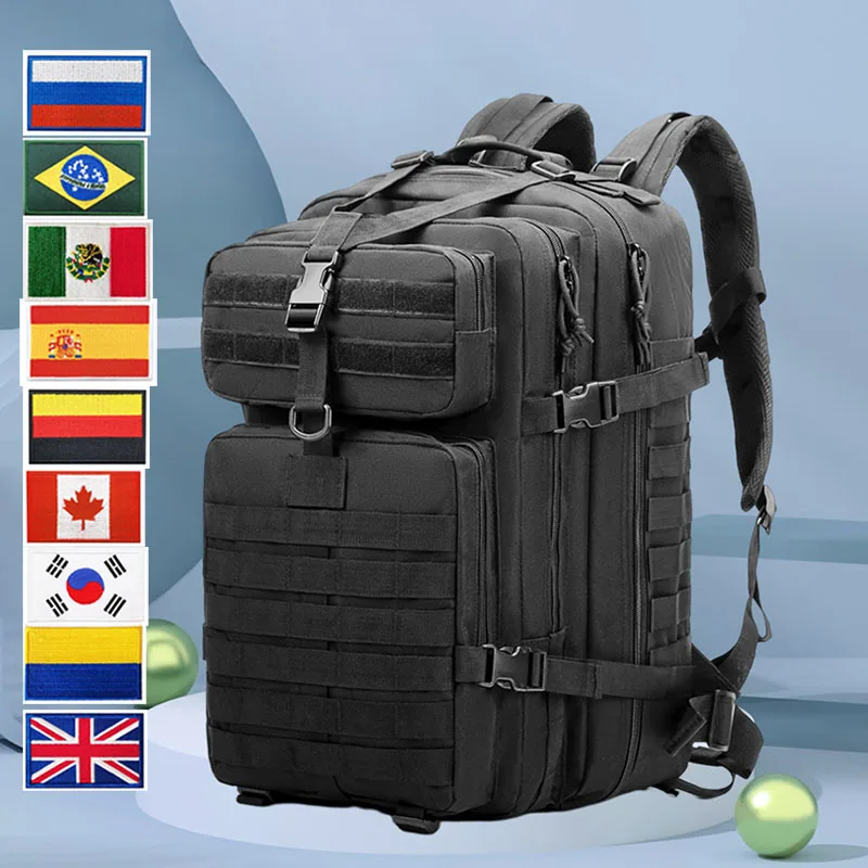 

Охотничий рюкзак для кемпинга 30 л/50 л военные тактические мужские походные треккинговые рюкзаки 900D нейлоновые водонепроницаемые сумки уличная спортивная сумка