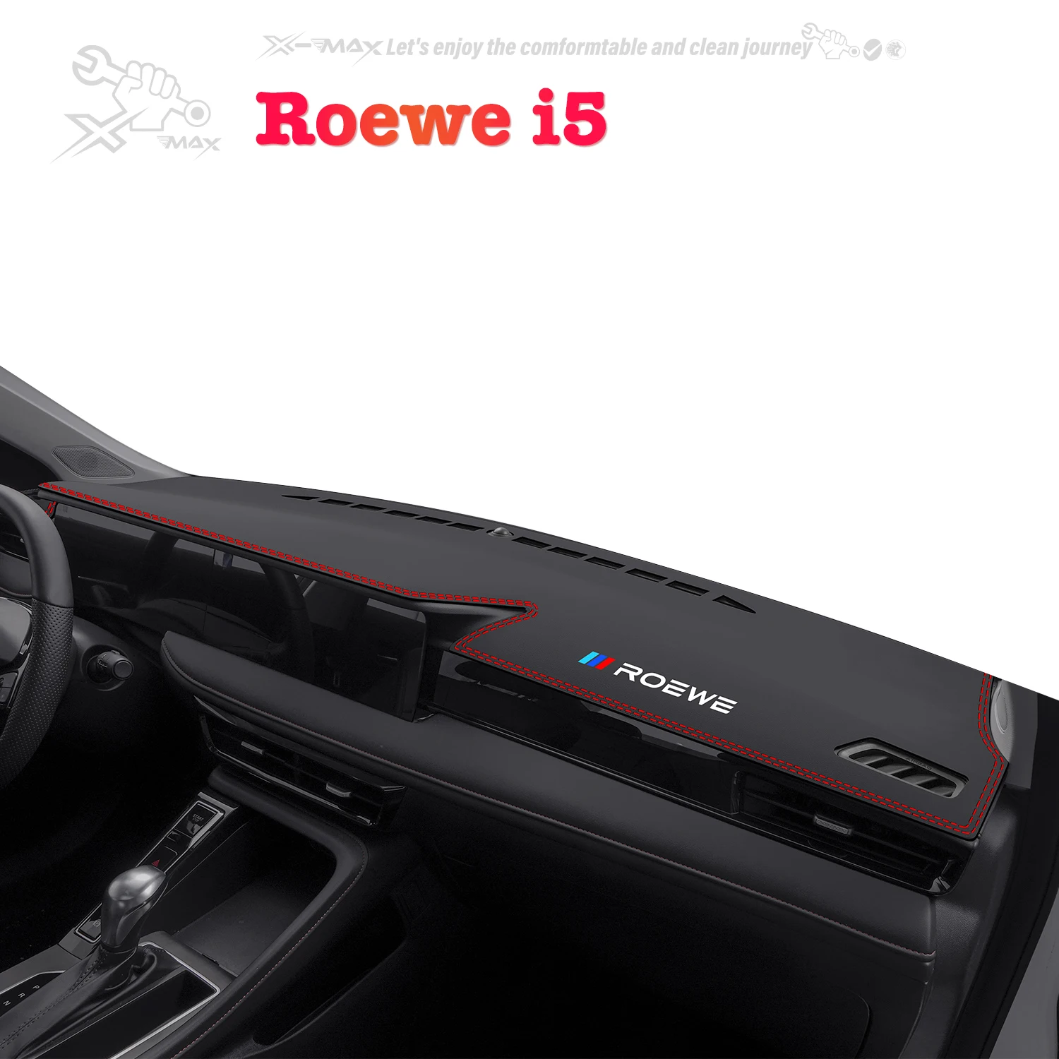 Коврик для приборной панели автомобиля с левым рулем Roewe i5 2019-2024