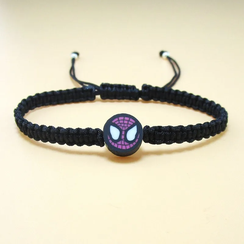 

New Marvel Spider-Man Iron Man Captain America Hulk Creative Exquisite Cartoon Bracelet Trendy Cool Simple Personalized Bracelet