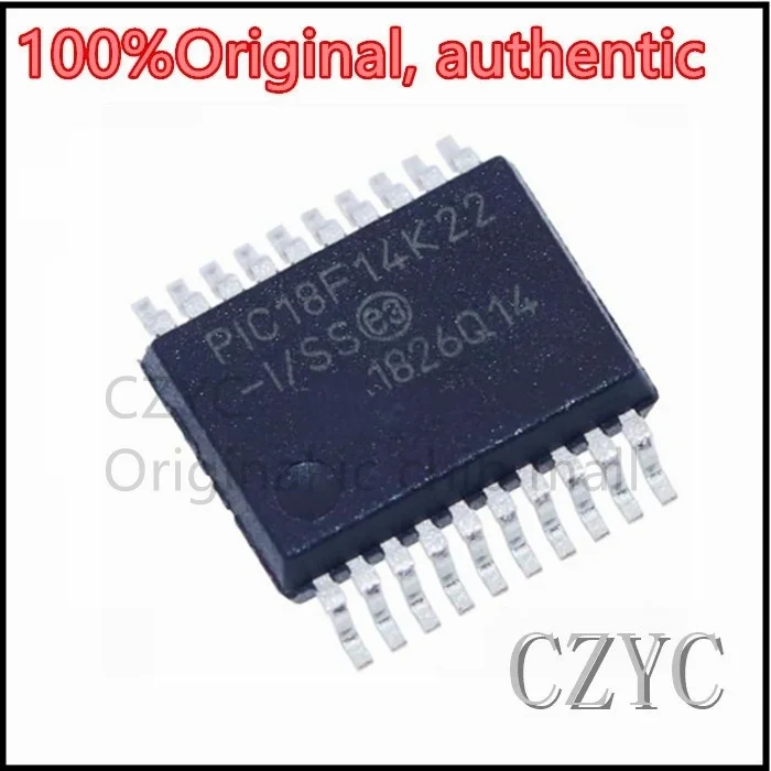 

100%Original PIC18F14K22-I/SS PIC18F14K22T-I/SS PIC18F14K22 SSOP-20 SMD IC Chipset Authentic New Year+