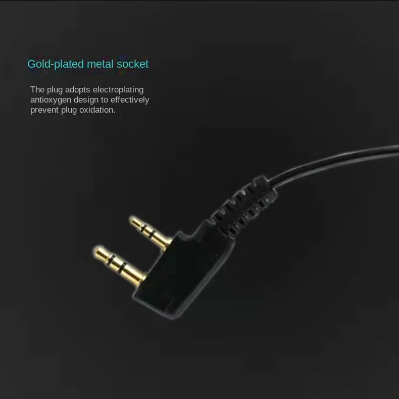 Baofeng's New K-head Universal Air Duct Walkie Talkie Headset Is Suitable for Non Waterproof Walkie Talkies