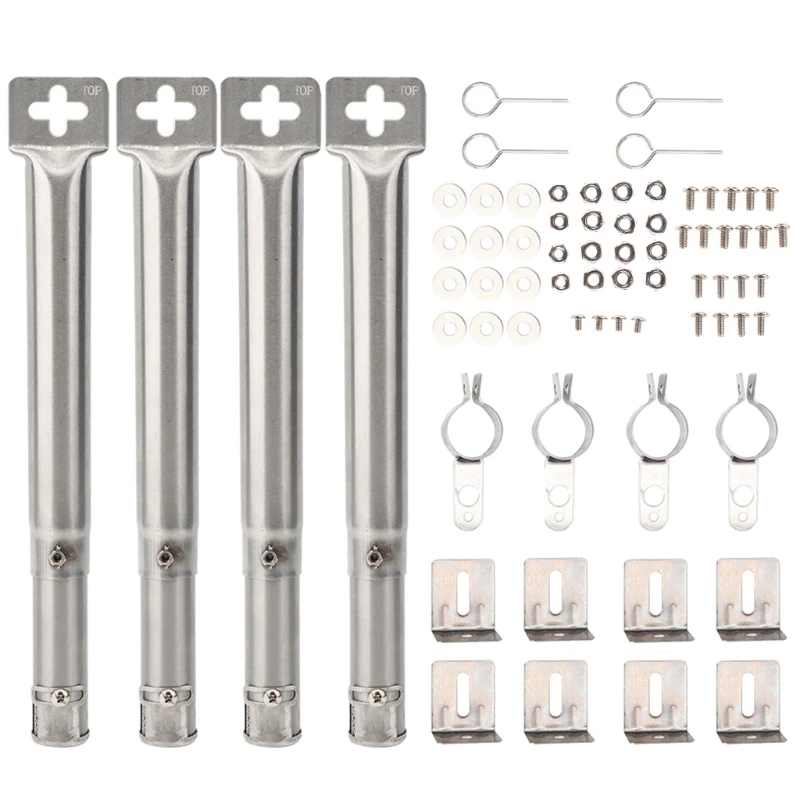 

4 шт./набор, сменные трубки для гриля