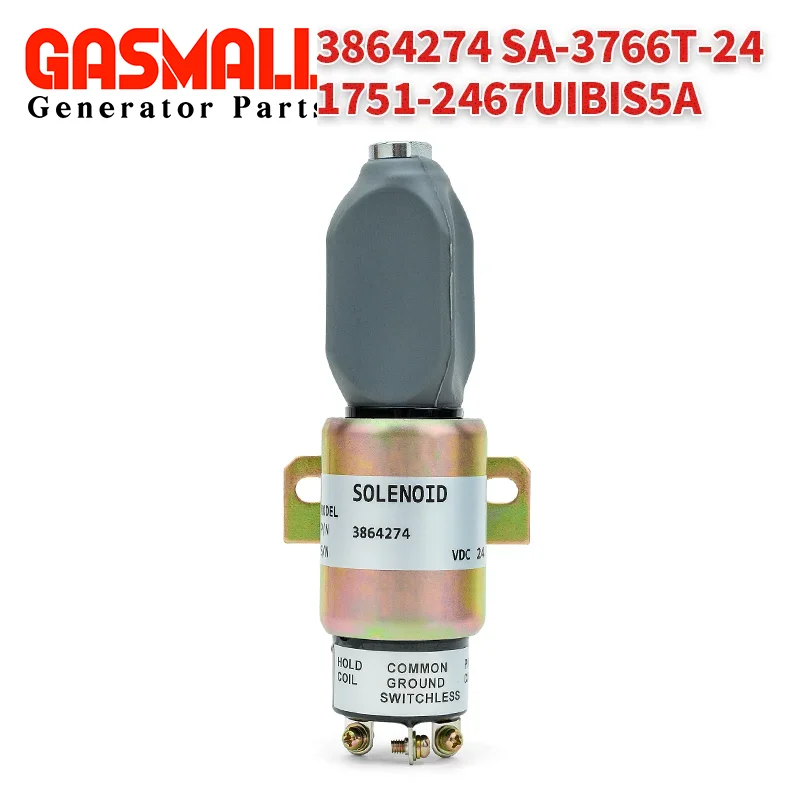 Электромагнитный клапан отсечки топлива 24 В 3864274 1751-2467 UIBIS5A SA-3766T-24