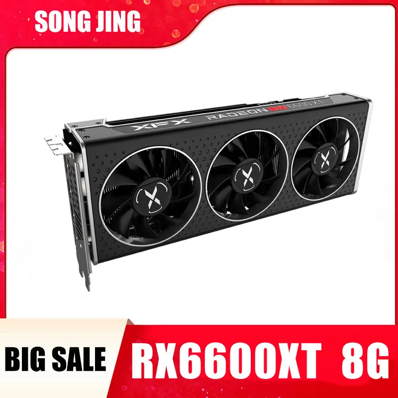 

Совершенно новая игровая видеокарта radeon rx6600xt oc 8g gddr6 192 бит