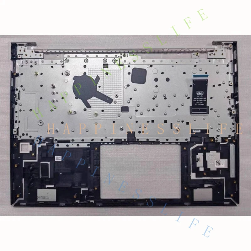 Фото PL+ N97246-001 Для HP EliteBook 660 665 G11, клавиатура США без подсветки, с палмрестом, серебристая №2