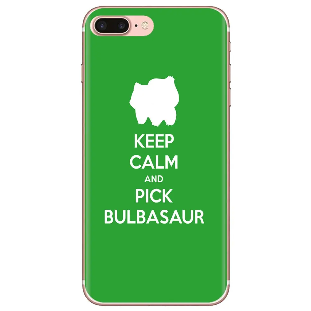 Прозрачный чехол из ТПУ для Huawei P30 P40 P20 P7 P8 P9 P10 Lite Plus Pro 2015 2016 2017 Mini Keep Calm And Pick A Pokemon |