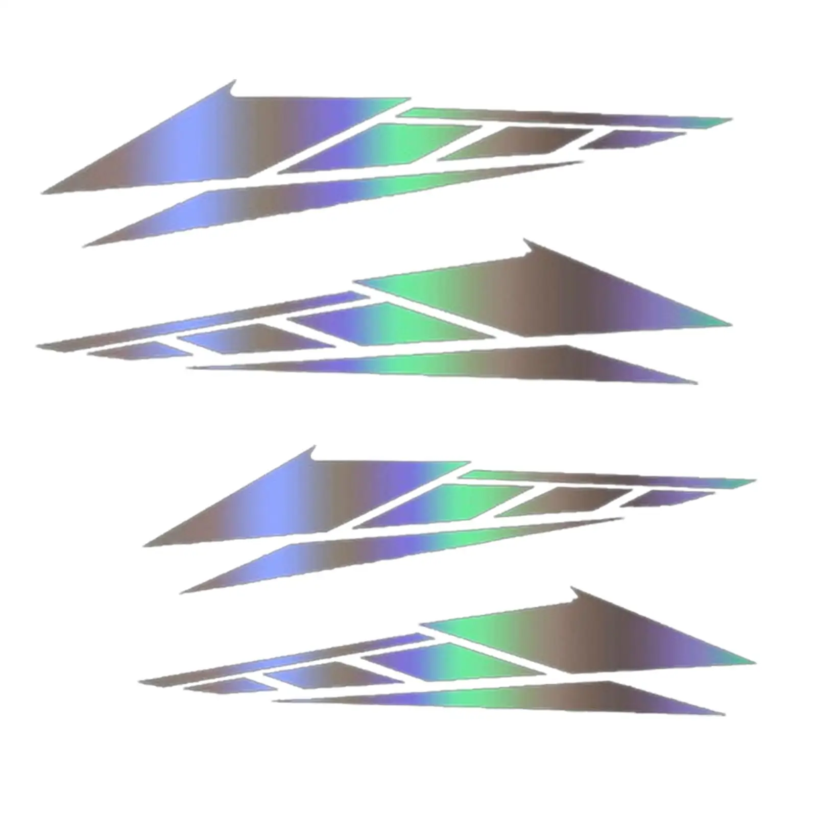 2 шт. универсальные наклейки для украшения кузова мотоцикла стильные