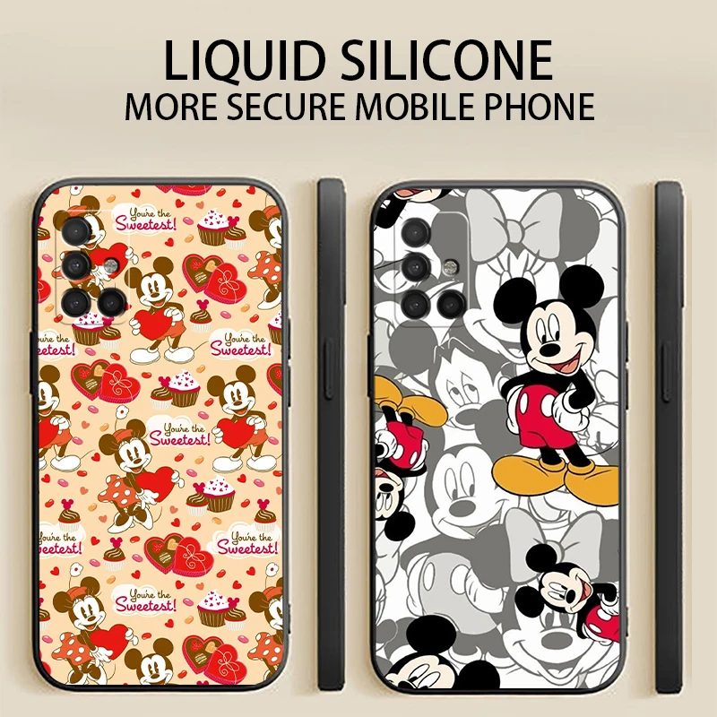 

Disney Mickey Phone Cases For Samsung S20 S21 FE S20 Ultra Luxury Ultra ShockProof Carcasa Unisex Original Soft TPU Coque