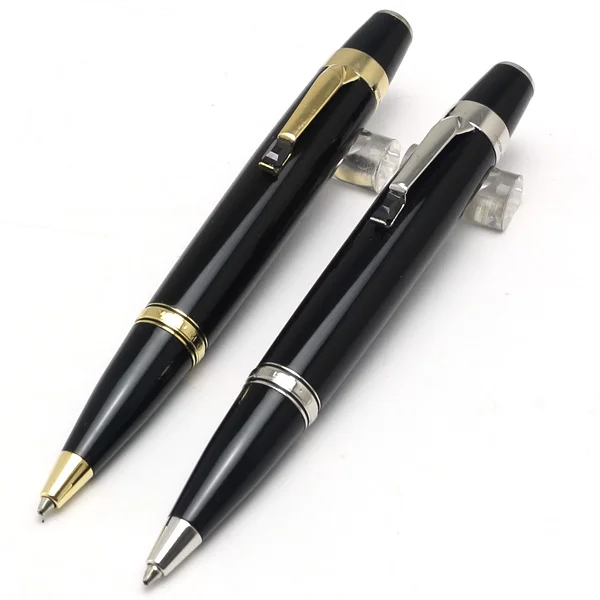 

Luxuris MB Bohemai Ballpoint Pen Business Black Resin Rollerball Pen for Writing Inlay Crystal Office School Stationary