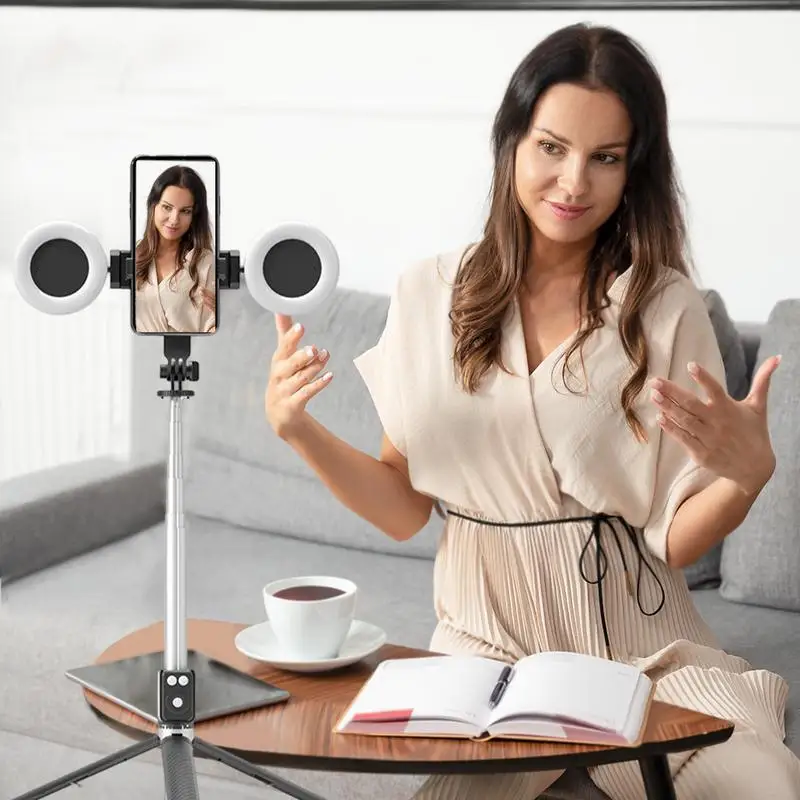 Штатив для сотового телефона с подсветкой высота 67 дюймов