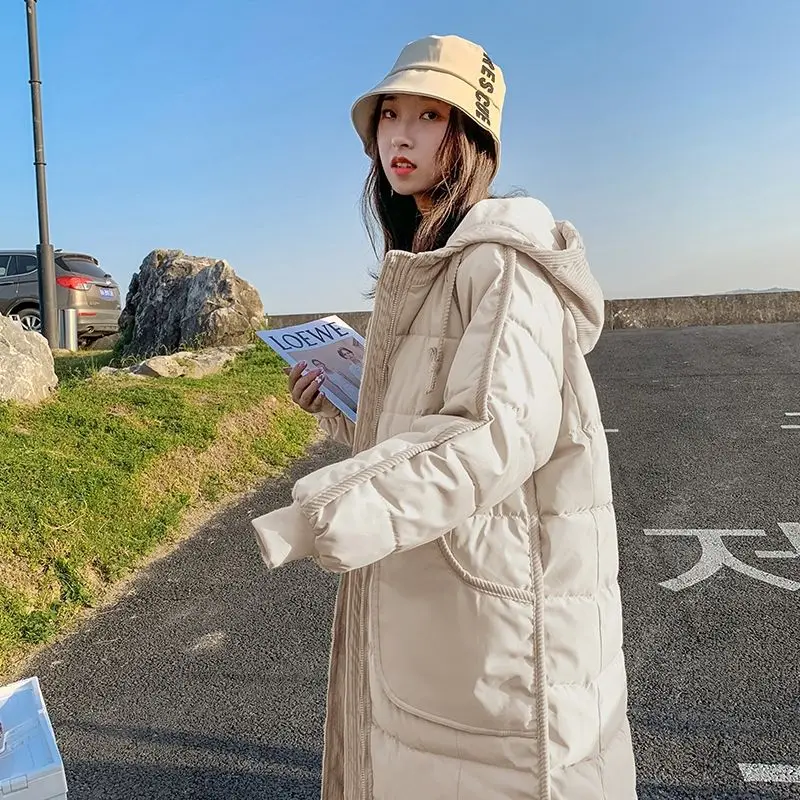Winter Women's Cold Coat Parkas Long Hooded Padded Jacket Super Hot Coats Cheap Wholesale Women Clothes Free Shipping Fashion