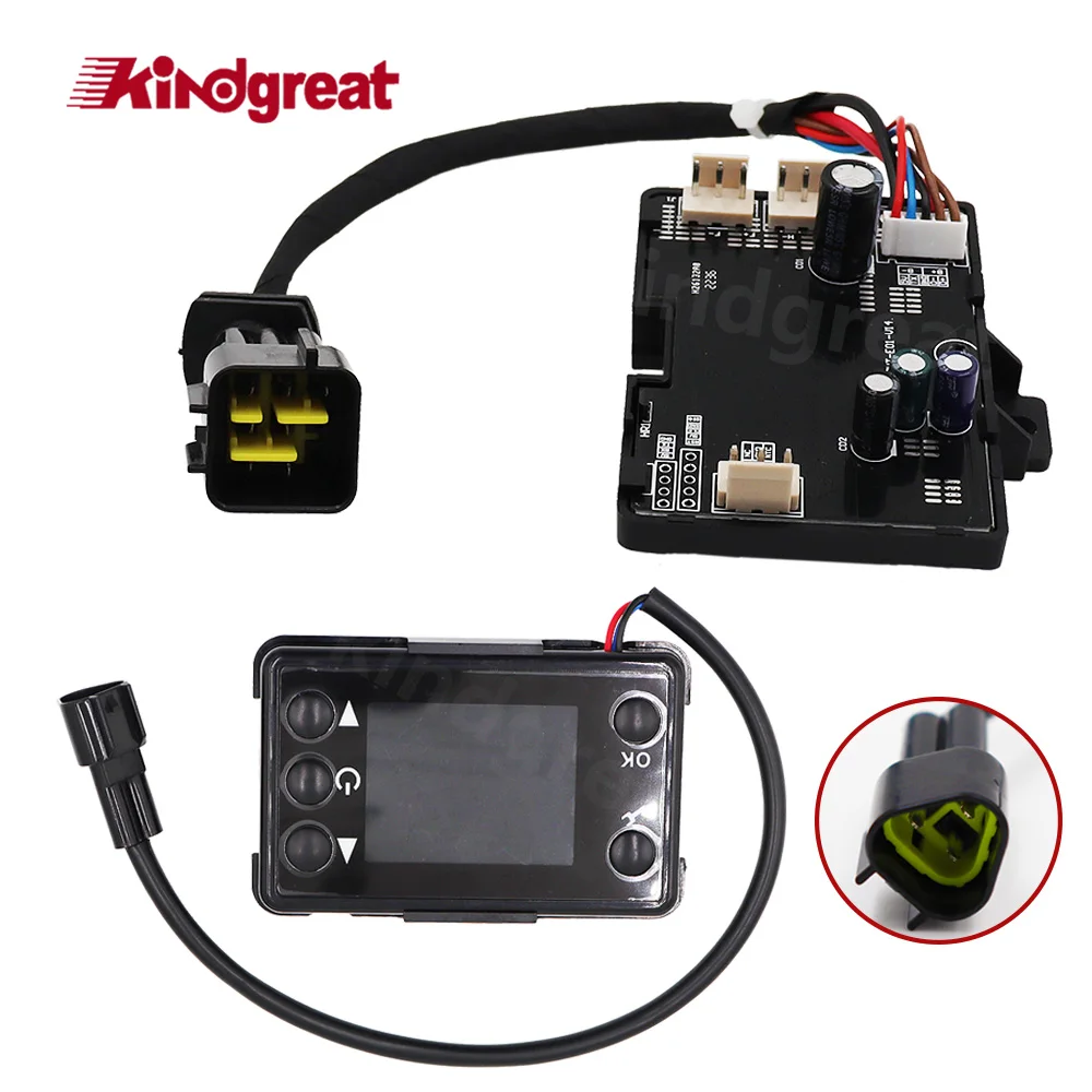 

New 12V 24V For Car Truck Van Boat 2KW 3KW 5KW 8KW Air Diesel Parking Heater LCD Monitor Switch Remote Control Board Motherboard