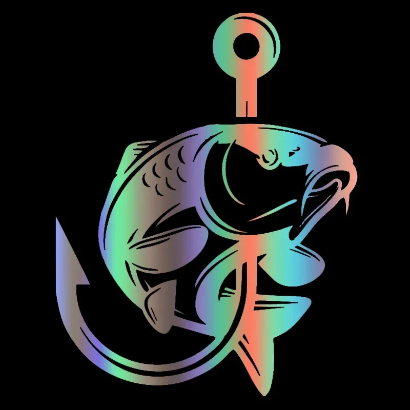 

Наклейки на автомобиль jpct. Рыбалка. Рыболовный крючок. Карп. Внедорожье. Мотоцикл.