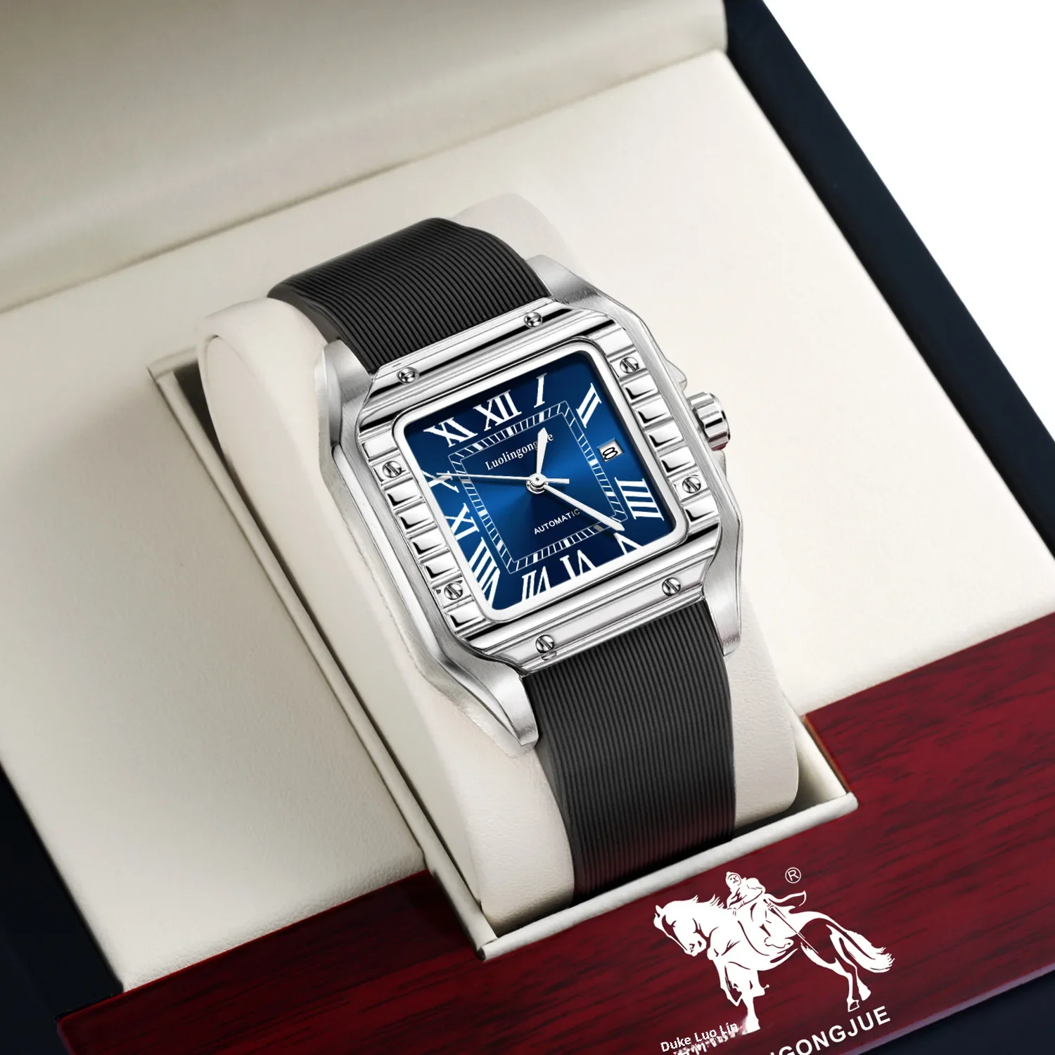 Sanduo автоматические механические часы в полоску Lord Lincoln оптовая продажа с фабрики