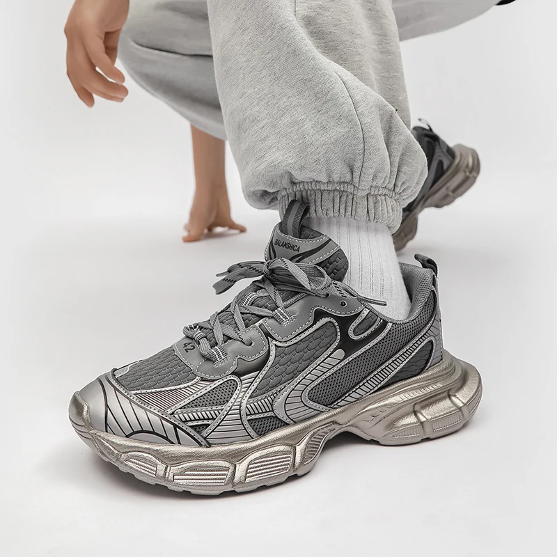 High Quality Men Casual Sneakers Unisex Platform Running Sport Shoes Fashion Comfort Lace-up Mens Brand Shoes Zapatillas Hombre