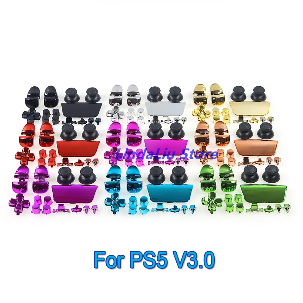 10 комплектов для PS5 V3 3 0 контроллер кнопок D-pad общий комплект гальванические