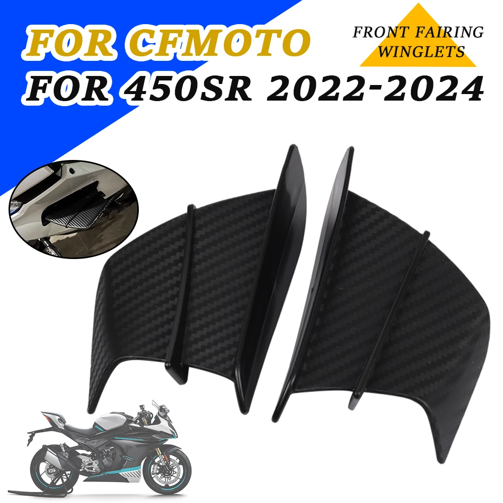 

Motorcycle Accessories Front Wind Deflectors Aerodynamic Winglets Dynamic Wing Kit Fairing For CFMOTO CF SR 450 SR 450SR SR450