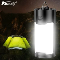 powerful camping light waterproof tent lamp with hook outdoor fishing lantern repair lamps usb rechargeable work lights torch