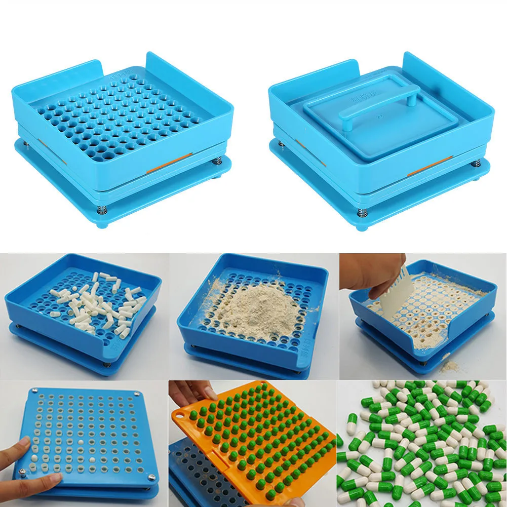 

100 hole ABS Manual Capsule Board 00 # Filling Machine Powder Filling Machine Manufacturer Medicine Filling Board