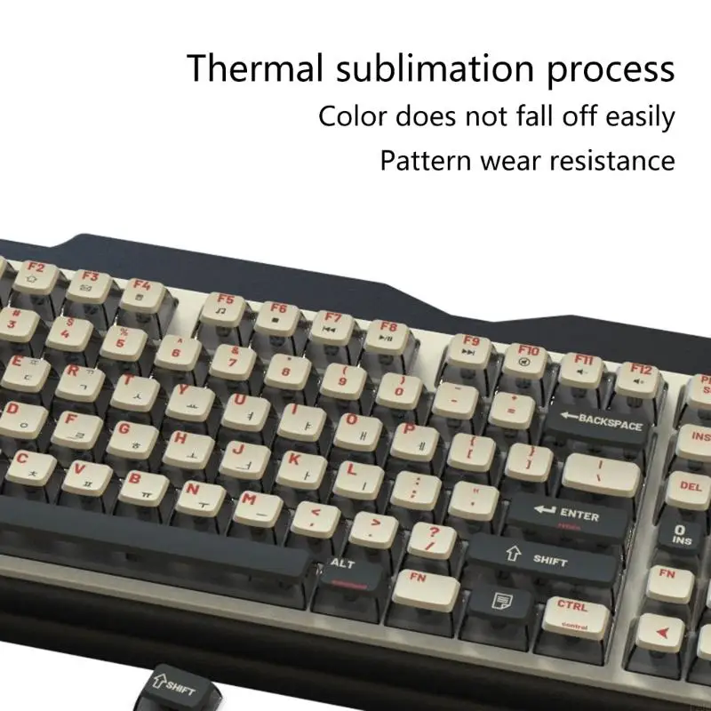 U2JE Industrial Keycap 116 Key Keylit Keycaps полупрозрачные для механических клавиатур
