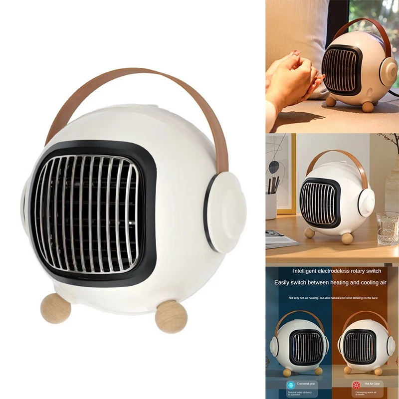 

800W Portable Heater Desktop Warmer Table Office Warmer Machine For House Multifunction Room EU Plug B