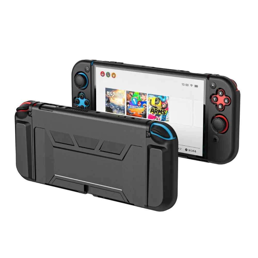 Переключатель модели OLED 2022 для Nintendo Switch задняя крышка TPU NS защита от падения