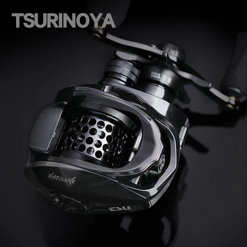 TSURINOYA Bait Finesse Casting Fishing Reel HURRICANE 50/150