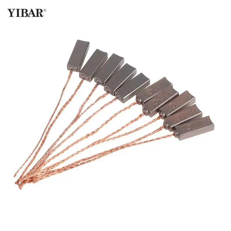 

10pcs Electric Car Vehicle Generator Regulator Carbon Brush 4*6*17mm