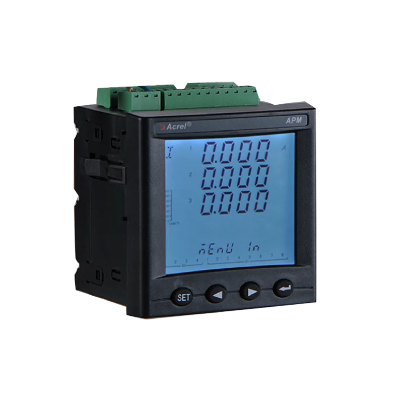 

APM810 3 phase electrical multifunction power meter digital with harmonic / RS485 input ac 100V/690V