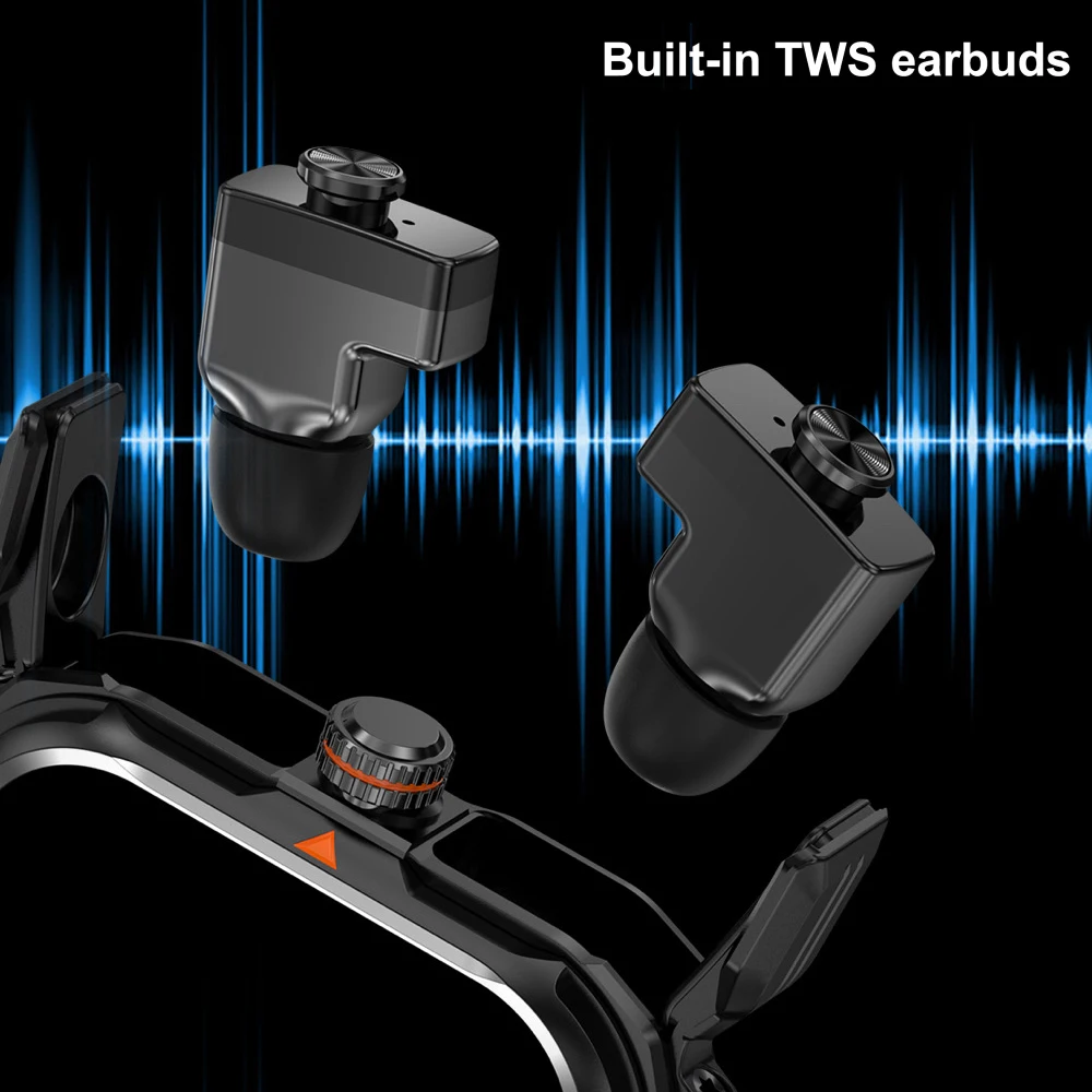 Умные часы с Bluetooth пульсометром и оксиметром