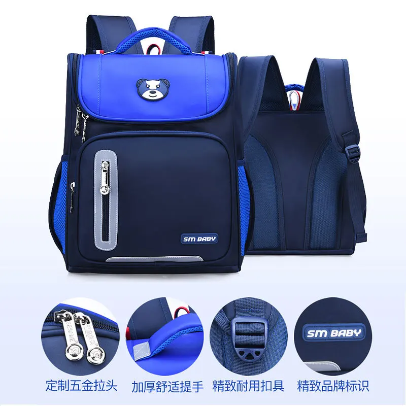 2022 Children School Bags Girls boys Kids Satchel Primary school backpack Orthopedic Backpack schoolbag kids Mochila Infantil