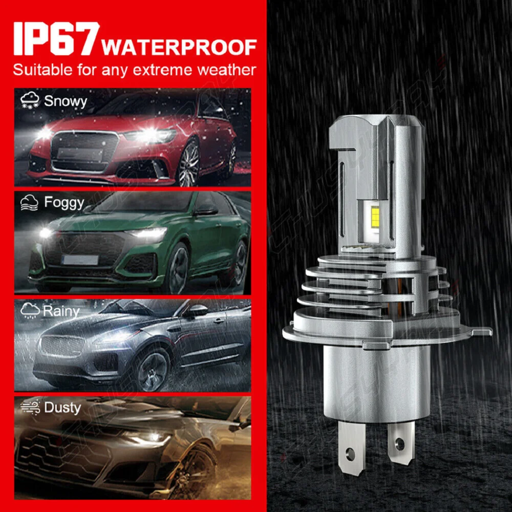 Автомобильные фары CHUSYYRAY Para для Kia Spectra 2005-2009 гг. 4x 9003 881 светодиодные Faro Antiniebla Luz Combo