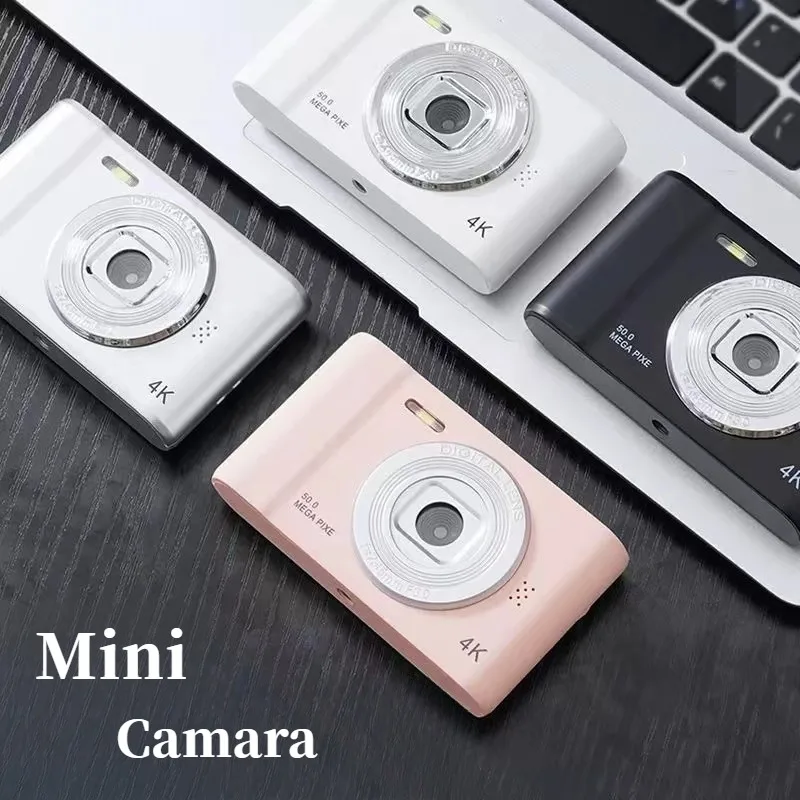 Цифровая камера 4K 50-мегапиксельная HD-зум фотография 2 4-дюймовый экран дорожная
