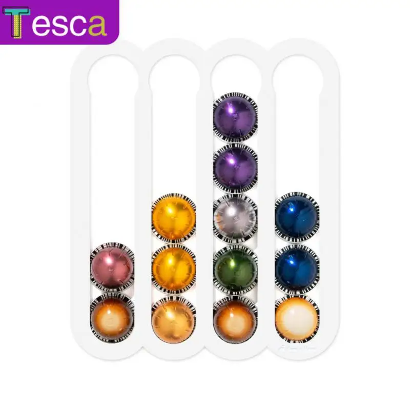 

Wall Storage Wall Storage Bracket Vertuoline Acrylic Restaurant Punch-free Nespresso Capsules Rack Holder Shelf Creative 2023