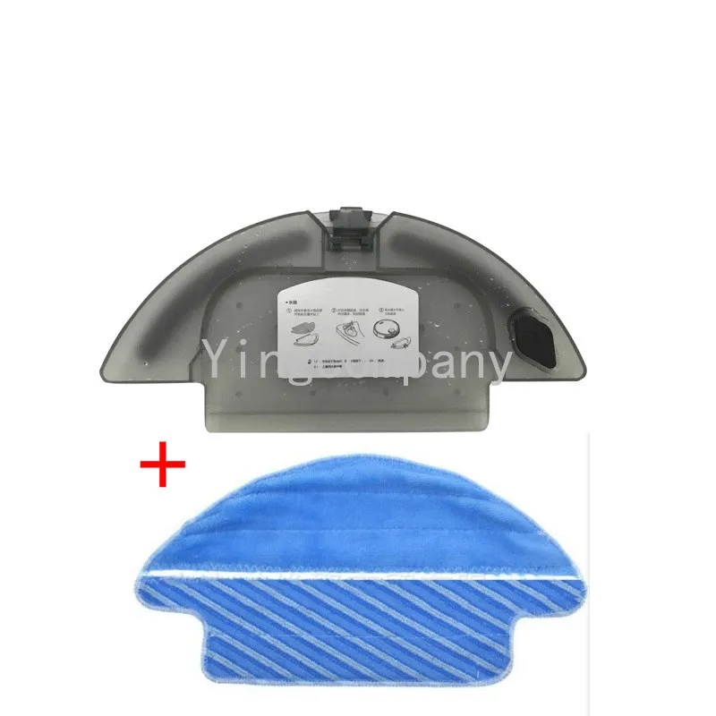 Robot Vacuum Cleaner water tank Include 1x mop cloth for conga 3090 Robotic Vacuum Cleaner Parts Spare Accessories conga 3090