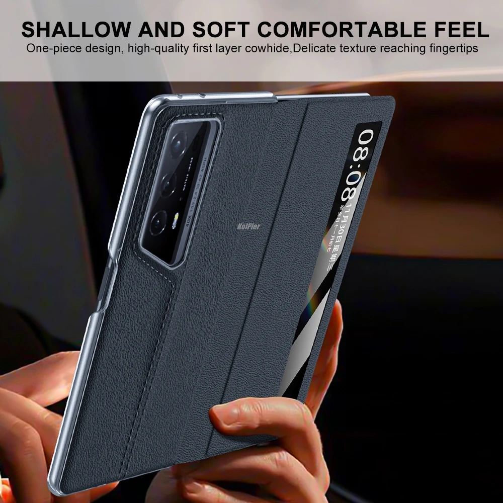 Чехол-книжка из искусственной кожи для Honor Magic V2 RSR оригинальный Магнитный умный