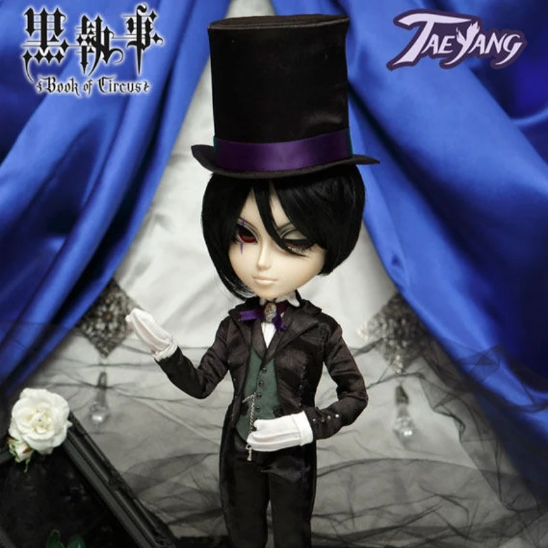 Фото Оригинальная кукла Pullip T-250 Sebastian-Black Butler Ver. Коллекционная модная кукла BJD 1/6, фигурка, украшение, модель, подарок на день рождения №1