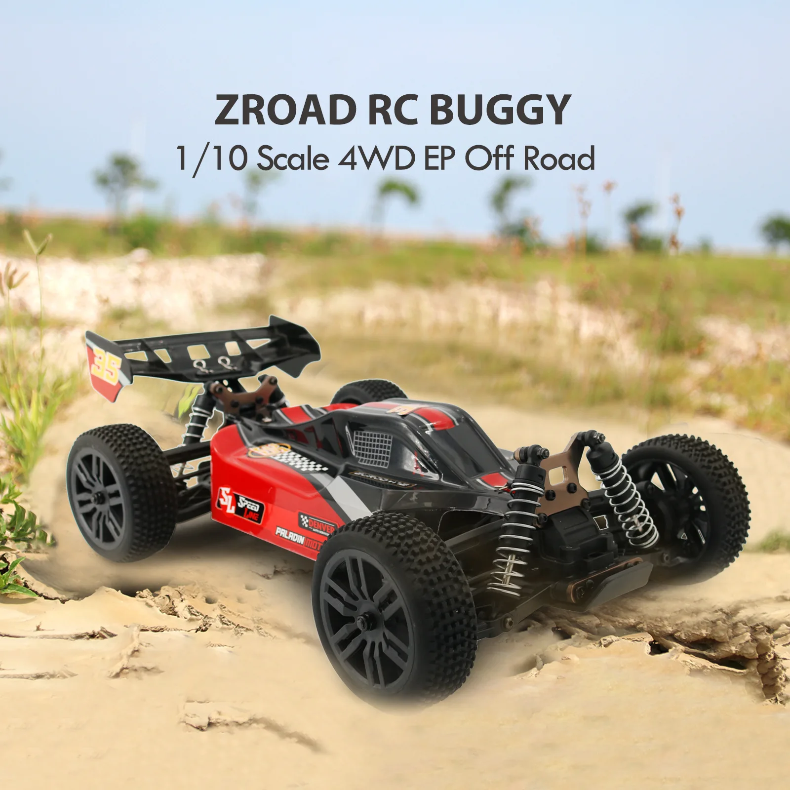 

JJRC S550 48Km Rc Car Rc Truck High Speed Off-Road Model 1:10 Scale Large All Terrain 4WD Climbing Car Buggy for Kids Gift