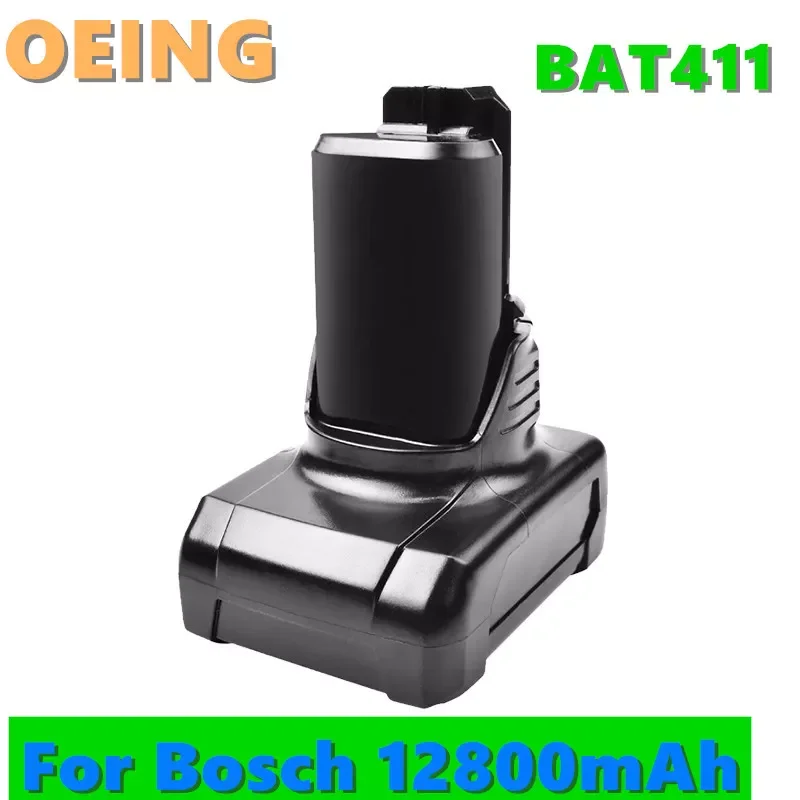 

2022 100%NEW 12.8Ah per batteria Bosch 10.8V/12V BAT411 BAT411A BAT412 BAT412A BAT413 BAT413A BAT414 D-70745 2607336013 26073360