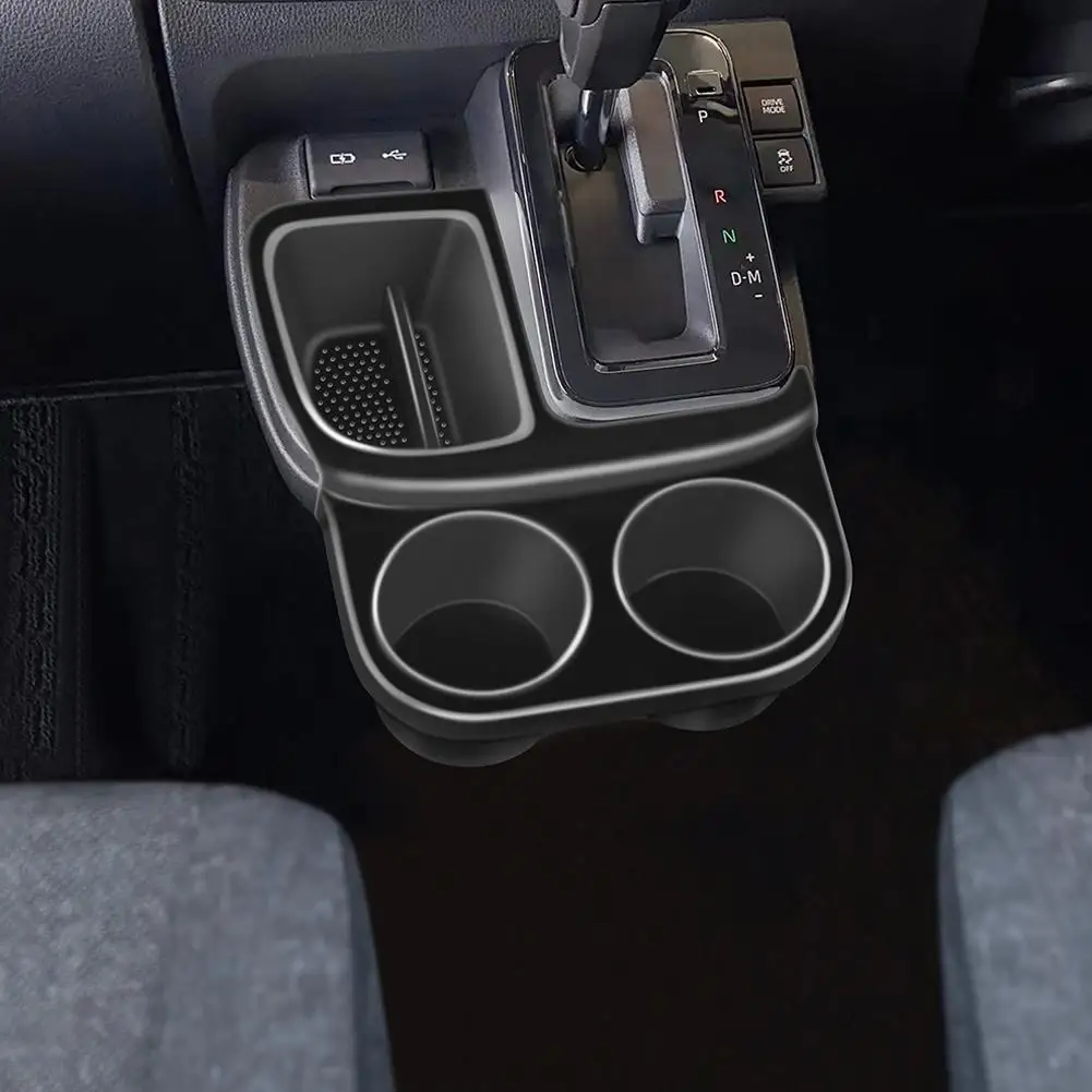 

Автомобильный держатель для стакана из черного АБС-пластика, интерьерные аксессуары для Toyota Sienta10 Series D2Q1