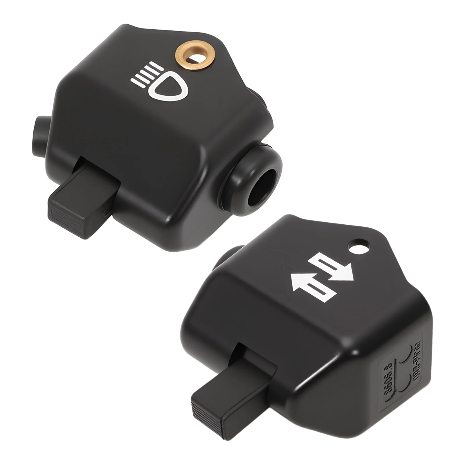 

2 шт. комплект индикаторов переключателя мотоцикла для Simson S50 S51 KR51 Schwalbe Star Sparrowhawk Habicht 40,1x44,8 мм 40,1x46,1 мм