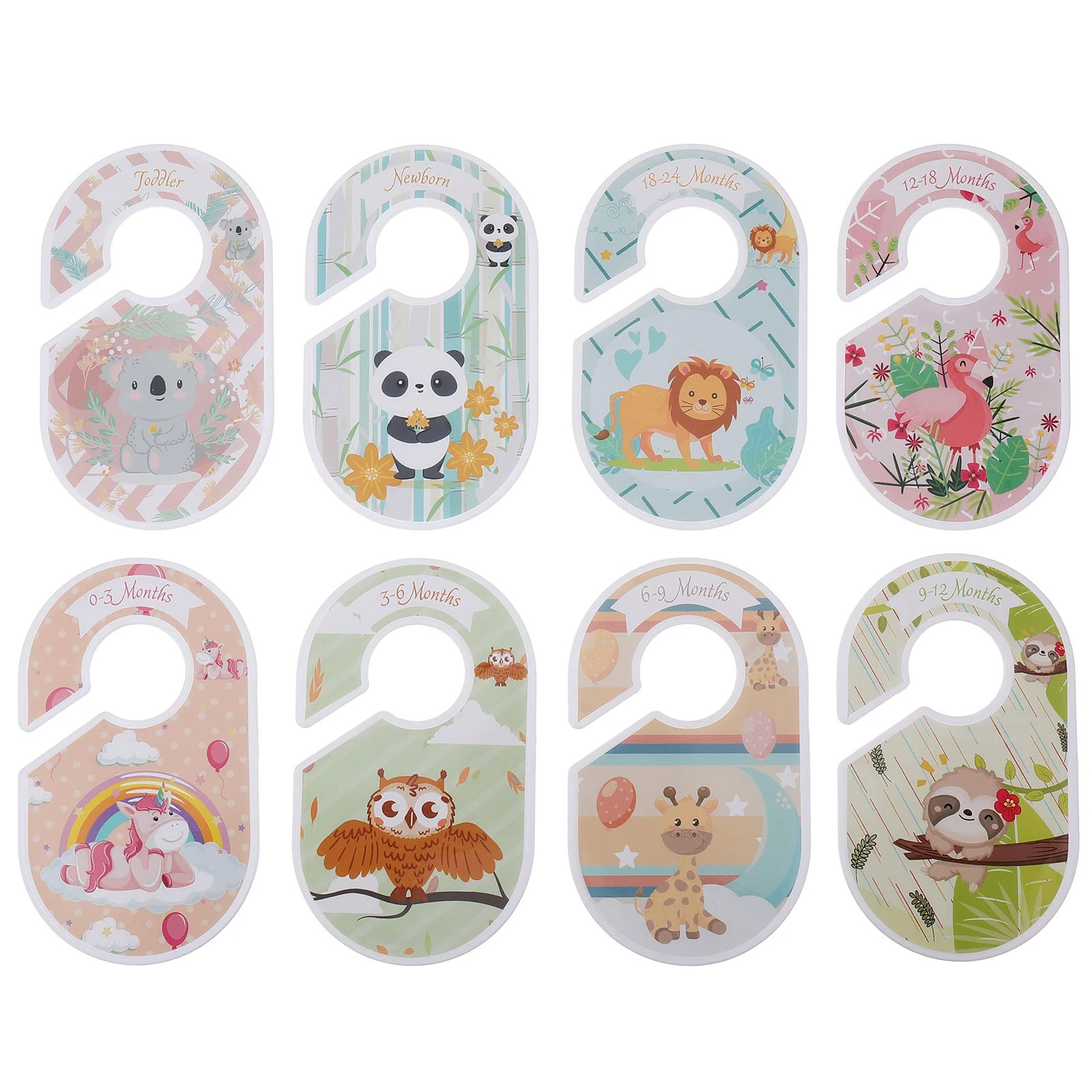 

Dividers Baby Closet Clothing Size Divider Rack Clothes Hanger Nursery Hangers Separator Infant Organizer Wardrobediy Partition