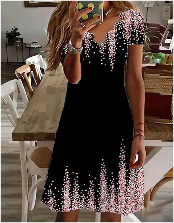 

2022 женский сарафан с принтом, летнее Модное Длинное Платье, элегантные женские платья макси