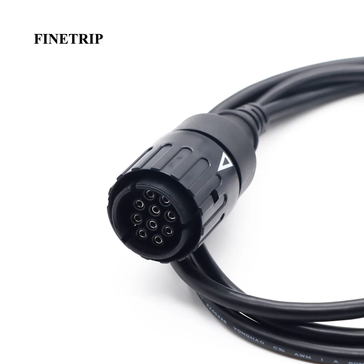 For BMW Motorcycles 10 Pin Adapter ICOM-D Cable 10Pin To 16Pin OBD2 Diagnostic Connector Motobikes OBD 2 Extension - купить по