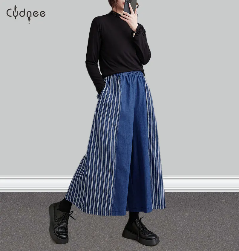 Женские брюки с широкими штанинами деловое женское платье бриджи палаццо