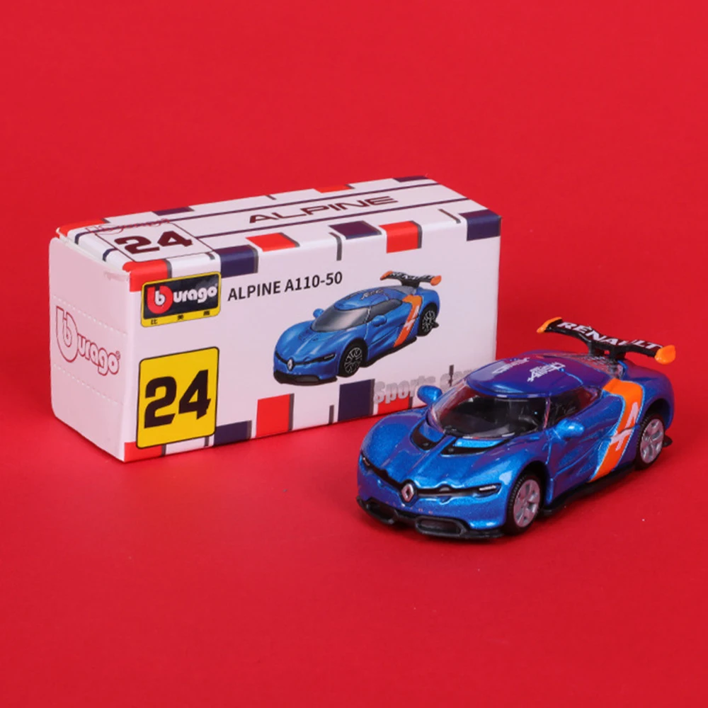 Модель Автомобиля Ferrari 1:64 из сплава Bburago 1/43 Lafa Enzo Roadster для Hotwheels коллекционная